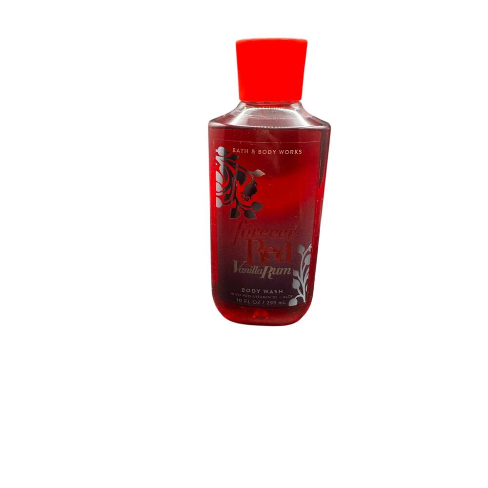 NWT Bath & Body Works Forever Red Vanilla Rum Body Wash 10oz